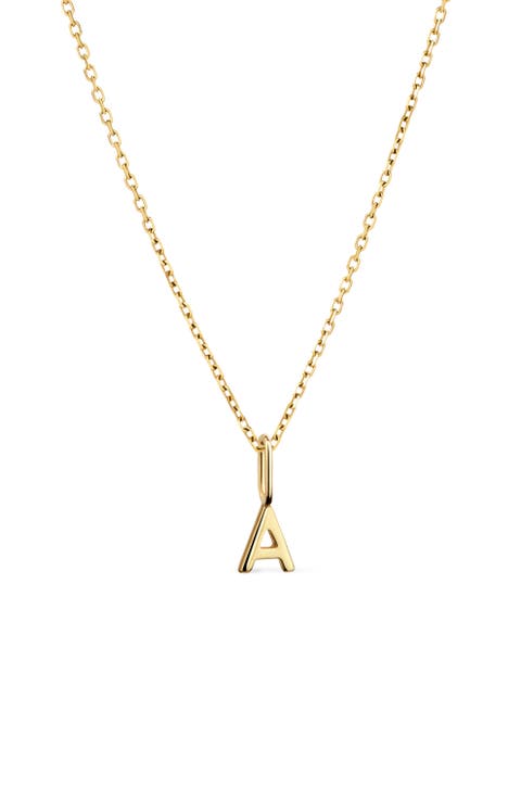 Letter Necklace - Gold Letter Necklace