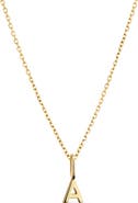 Ana Luisa Letter Necklace - Gold Letter Necklace