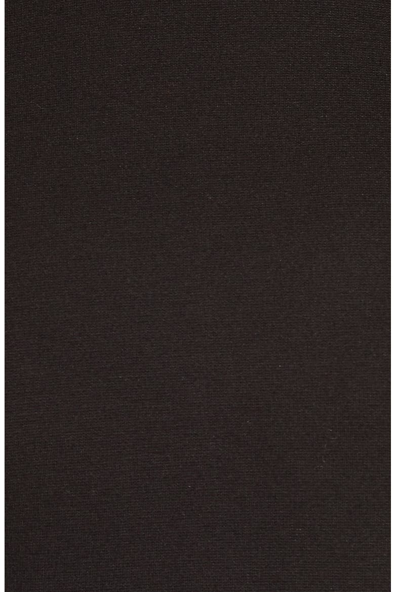 Ruffle Sleeve Sheath Dress, Alternate, color, BLACK