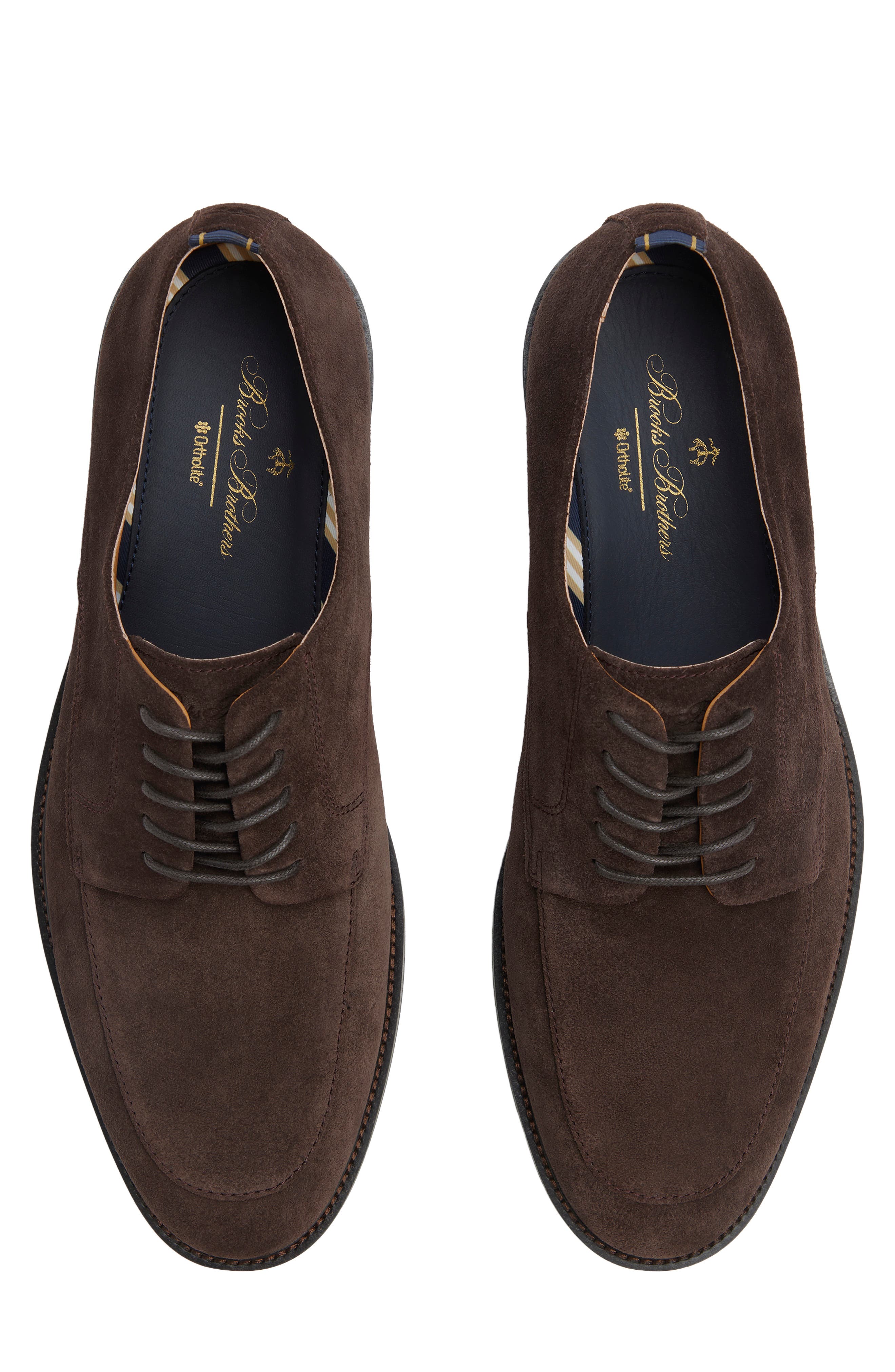 Belford Leather Derby, Alternate, color, DARK BROWN