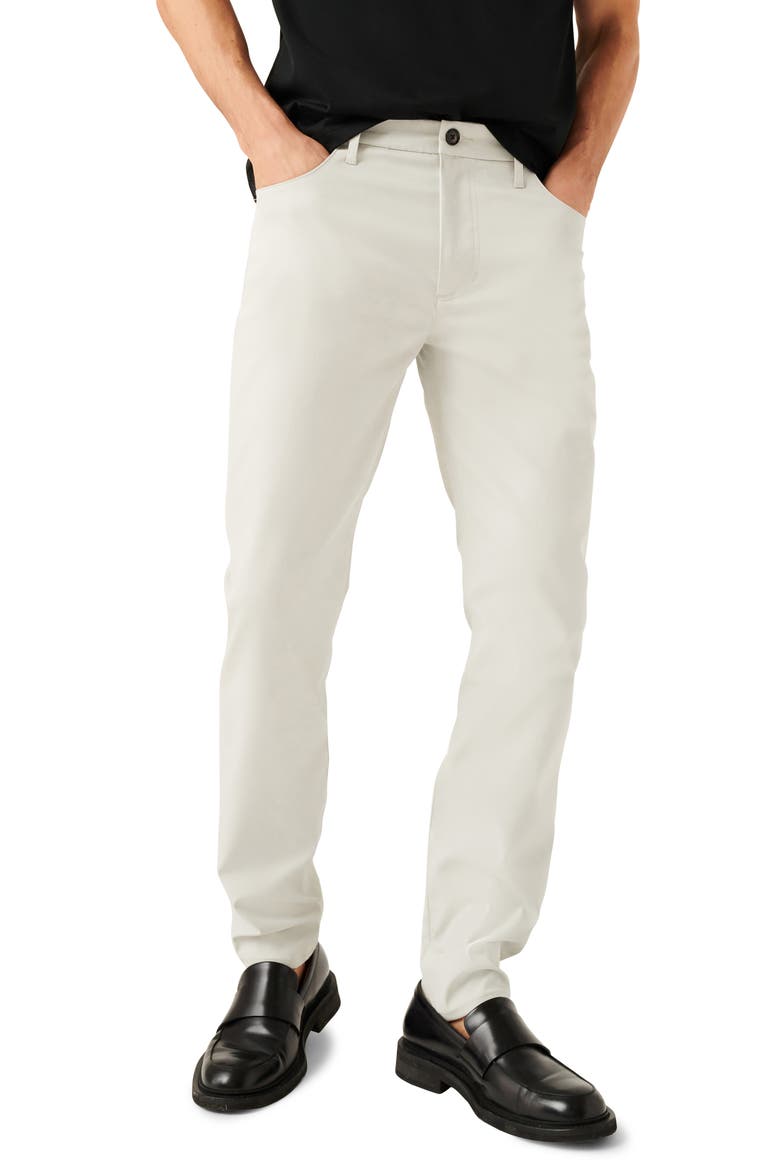 Adrien Slim Fit Five Pocket Pants, Main, color, FROST