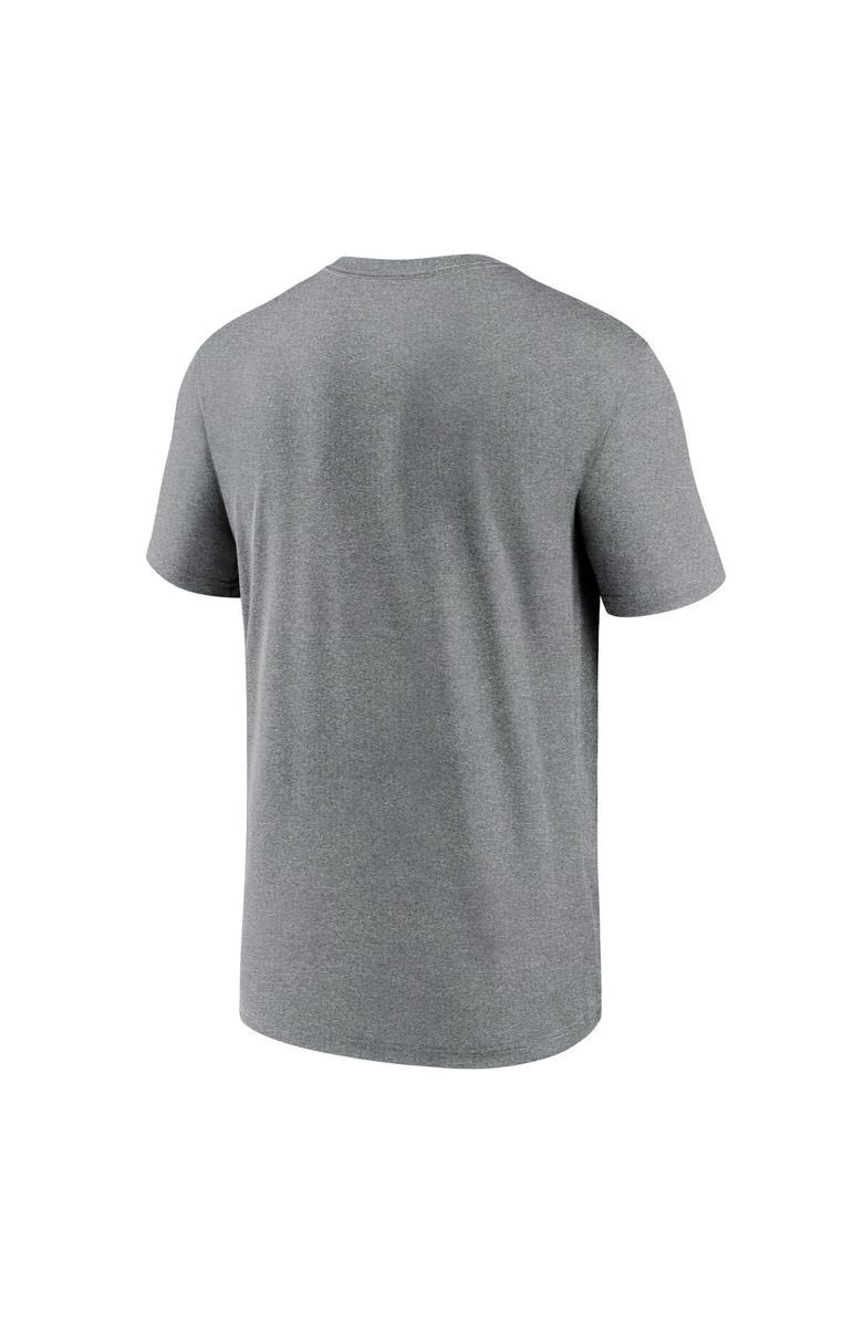 Nike Men's Nike Heathered Gray Pittsburgh Steelers Icon Legend Performance T-Shirt, Alternate, color, Heather Gray