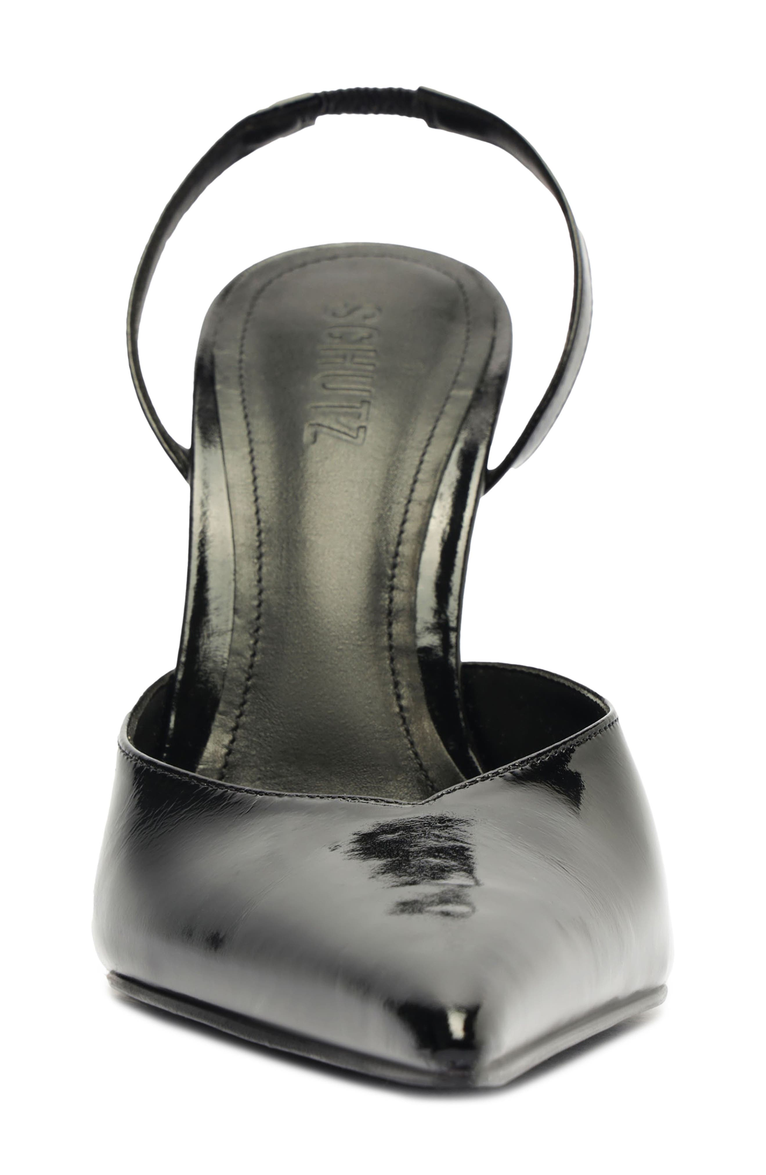 Schutz Siena Slingback Pointed Toe Wedge Pump, Alternate, color, 