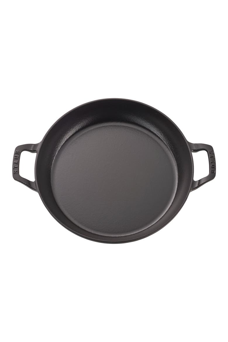 3.5 Quart Enameled Cast Iron Braiser with Glass Lid, Alternate, color, GRAPHITE GREY