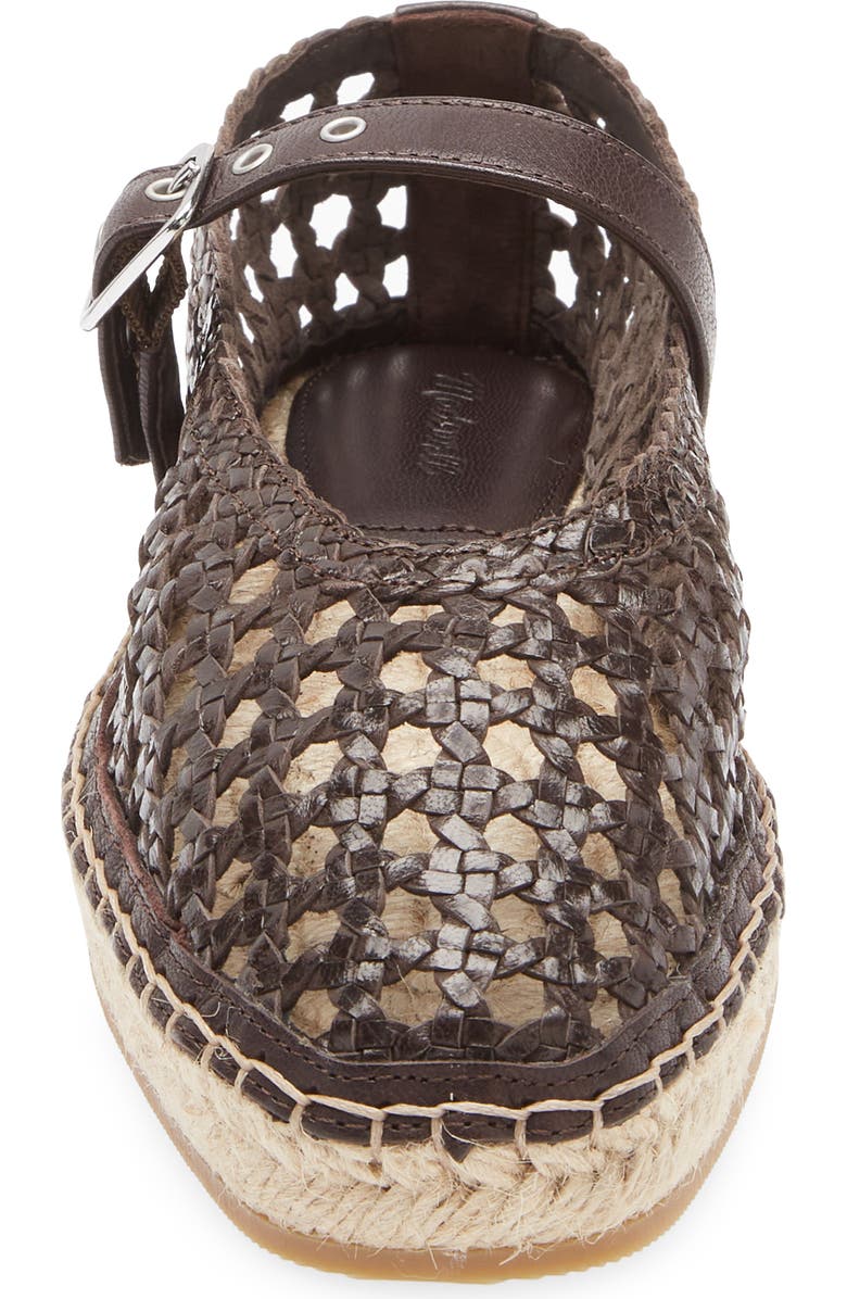 Madewell The Remy Espadrille Mary Jane Flat, Alternate, color, Dark Carob