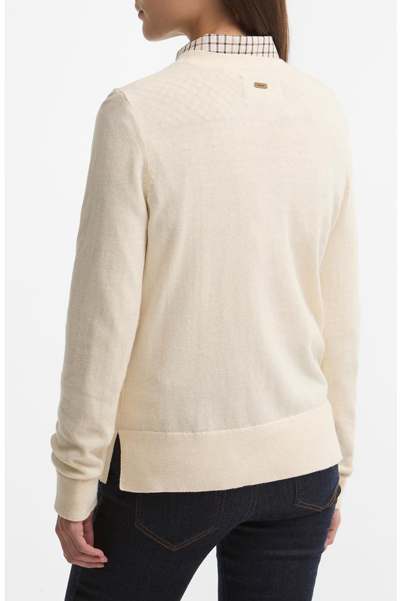 Homeswood Cotton and Cashmere Sweater, Alternate, color, ECRU