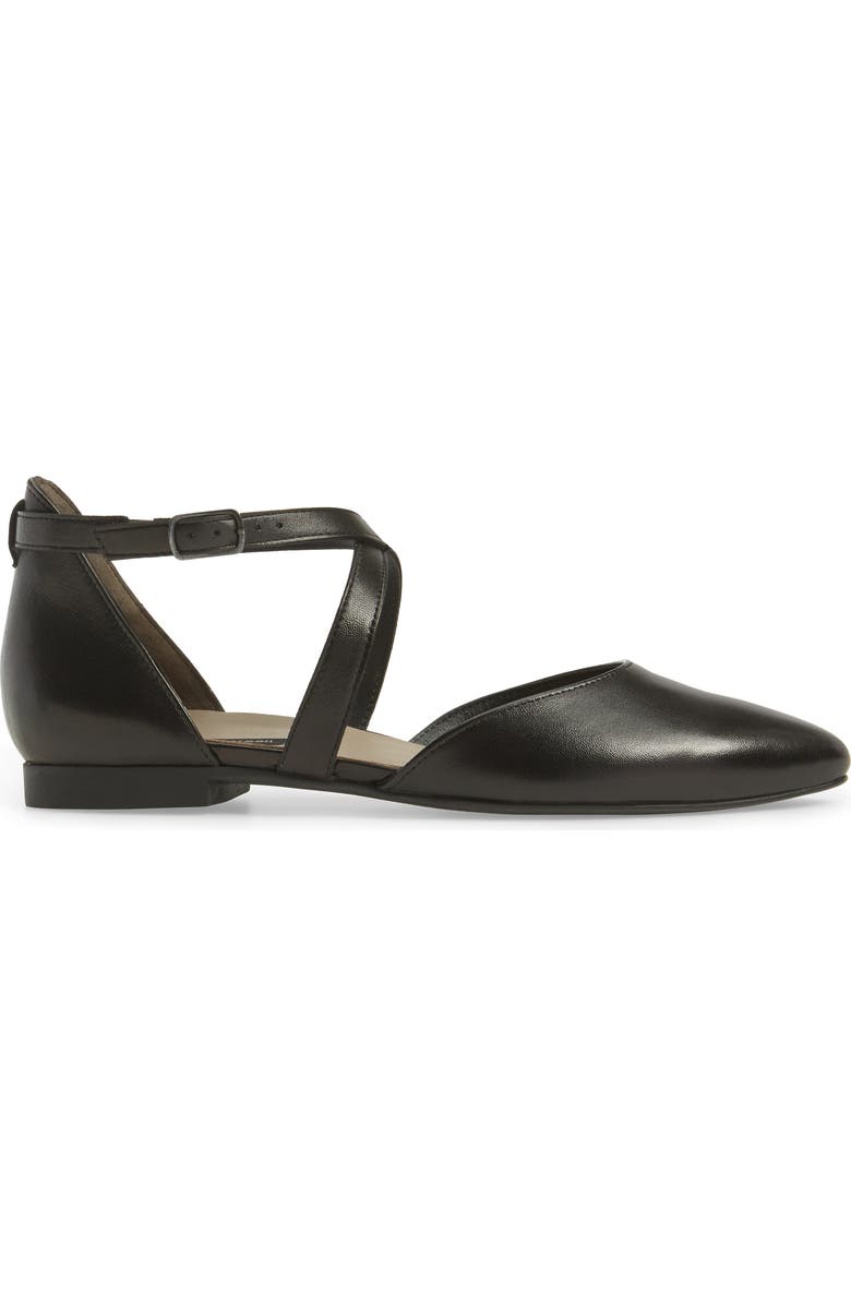 Paul Green Margo Cross Strap Flat, Alternate, color,
