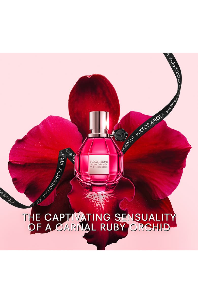 Viktor&Rolf Flowerbomb Ruby Orchid Eau de Parfum, Alternate, color,