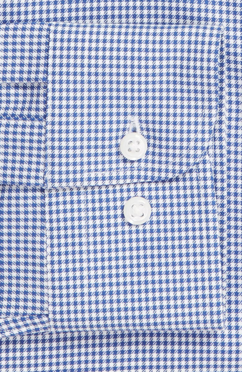 NORDSTROM MEN'S SHOP Tech-Smart Trim Fit Stretch Check Dress Shirt, Alternate, color, 