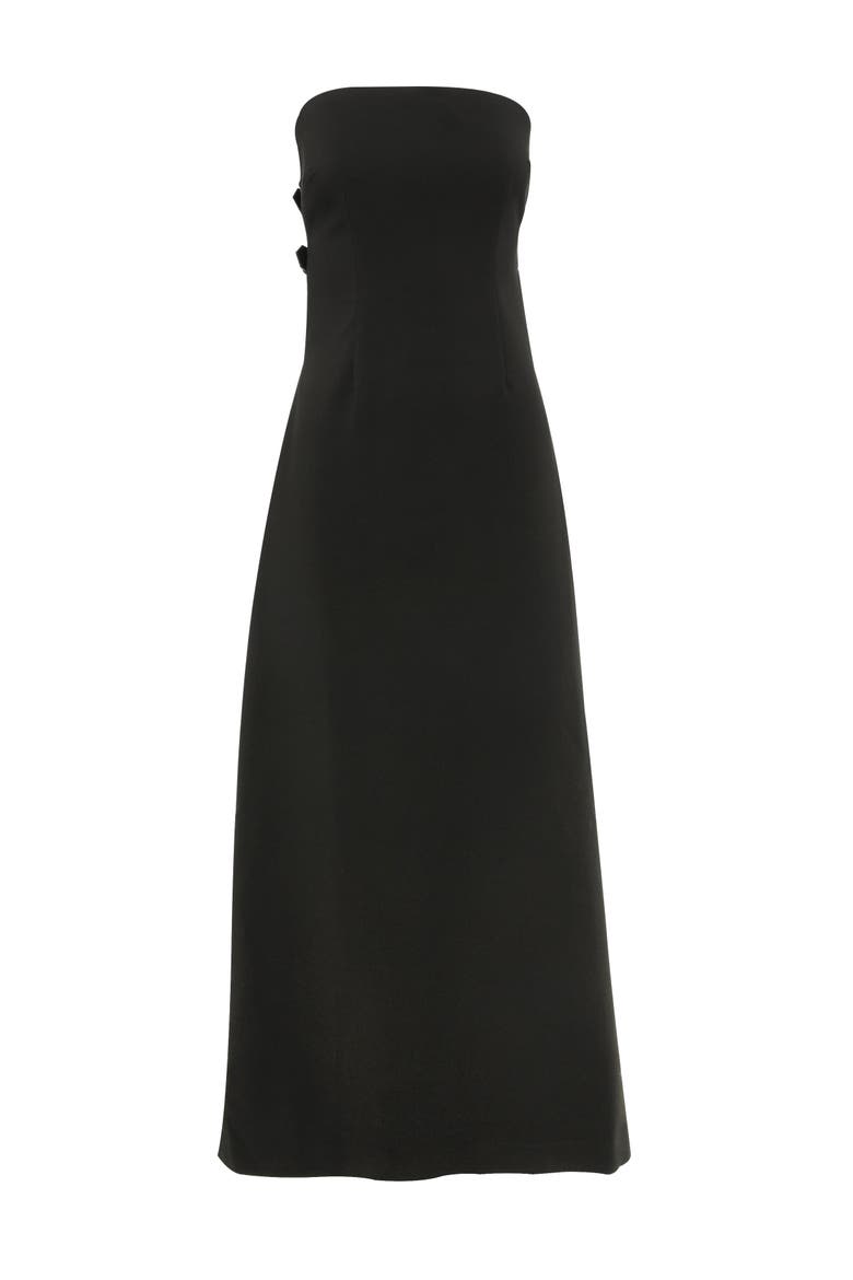 Sabrina Maxi Dress, Alternate, color, Black