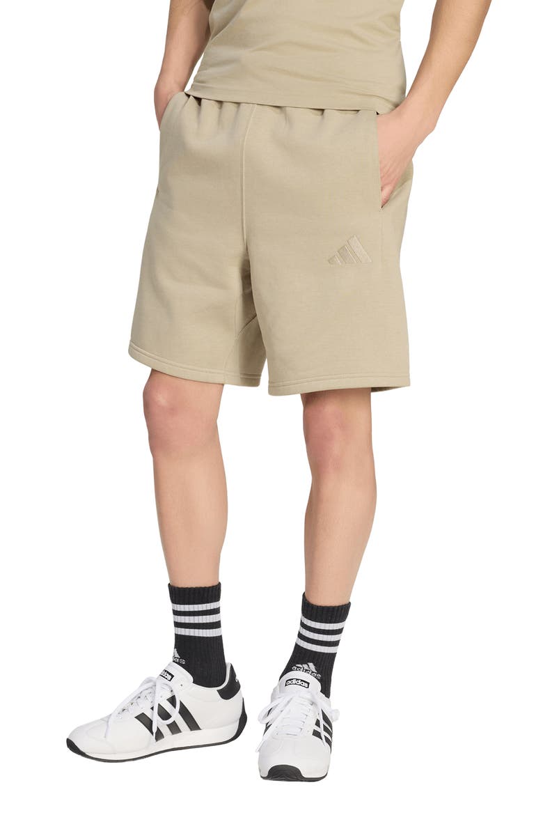 All SZN Fleece Drawstring Shorts, Main, color, WONDER CARGO