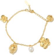 COMPLETEDWORKS Tumbled Multi Charm Bracelet