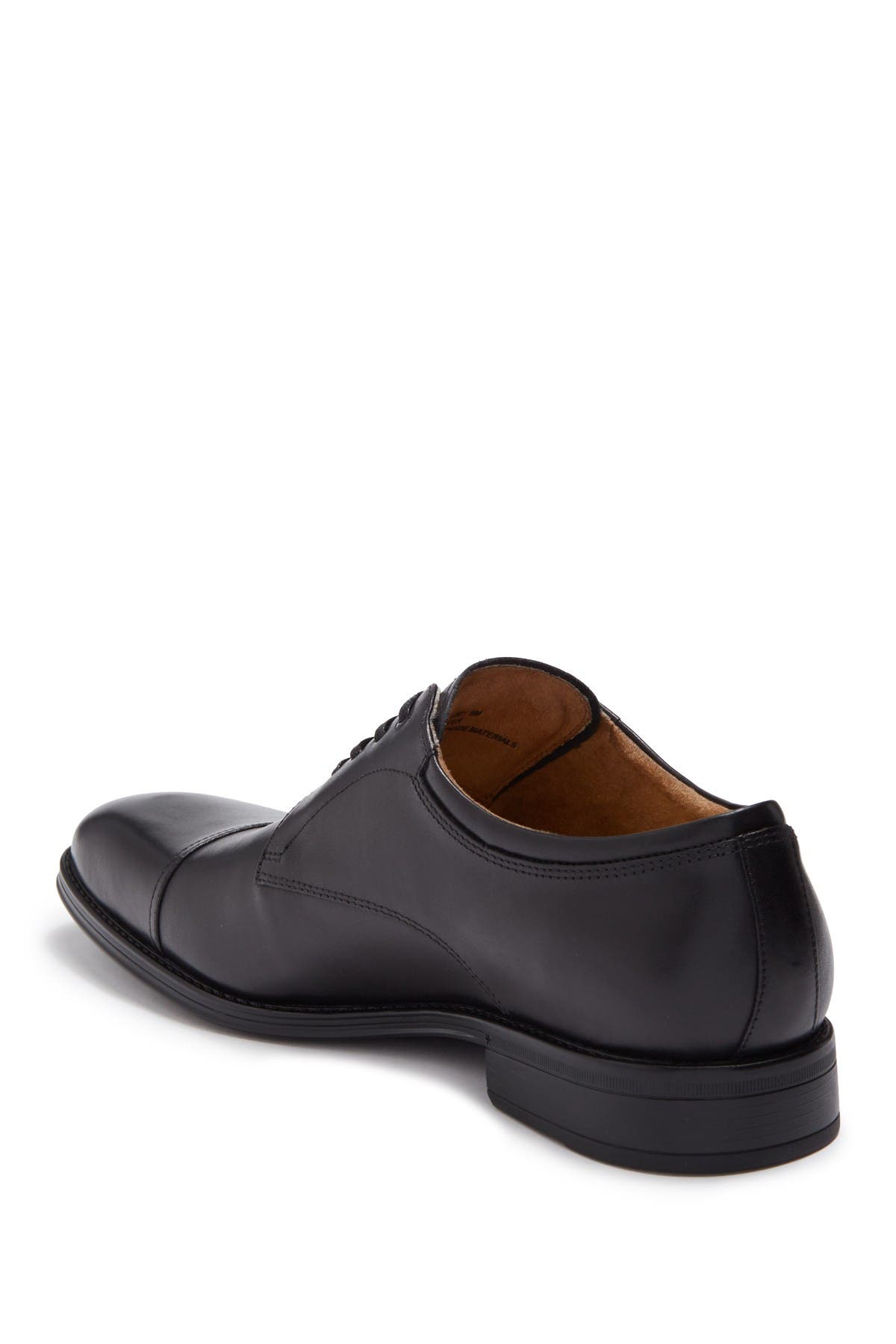 Florsheim Alanzo Leather Cap Toe Derby, Alternate, color, 