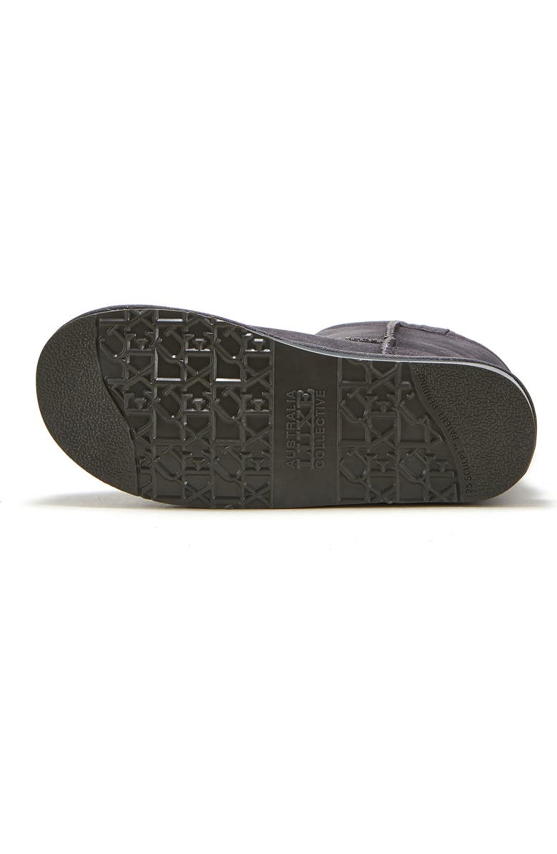 Australia Luxe Collective Cosy Genuine Shearling Short Boot, Alternate, color, Antique Silver