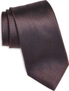 Canali Neat Silk Tie