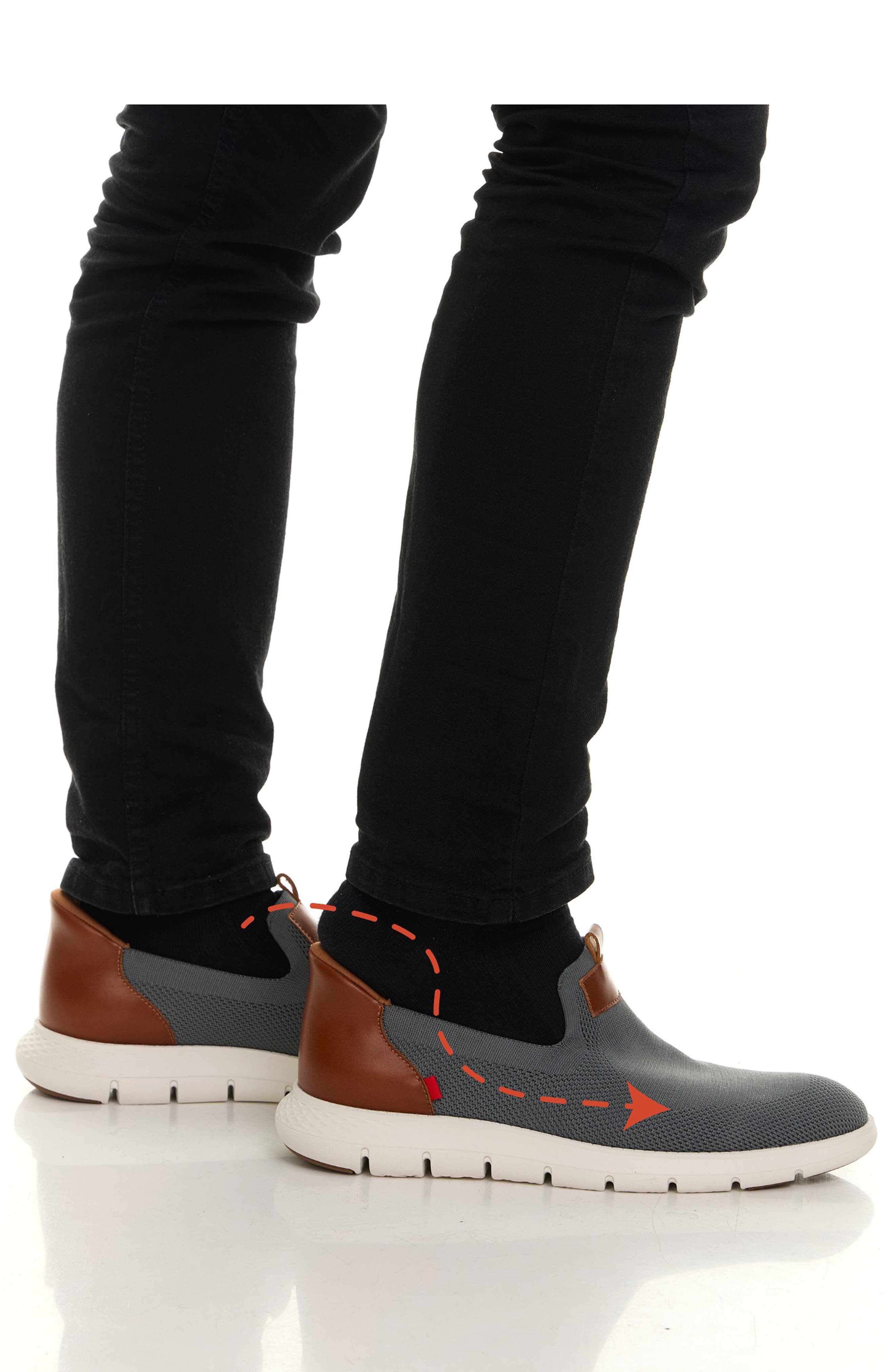 Marc Joseph New York Princeton Street Hands-Free Slip-On Sneaker, Alternate, color, Grey