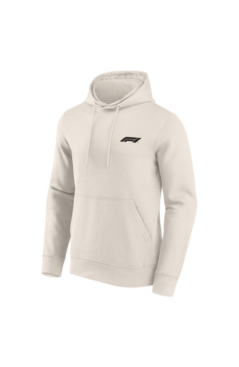 FANATICS Men's Fanatics Branded White Formula 1 End Credits Pullover Hoodie, Alternate, color,