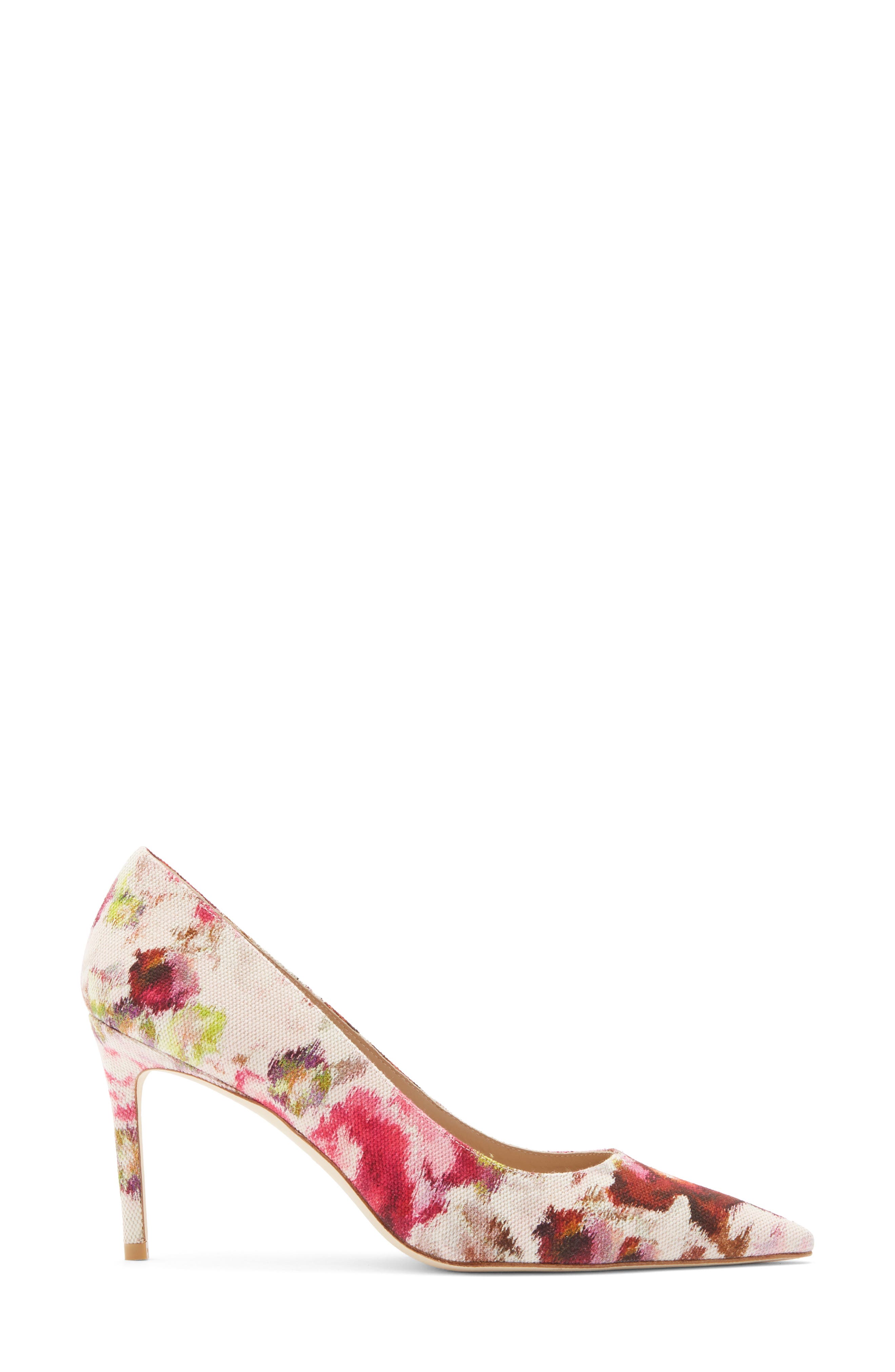 Stuart Weitzman Stuart 85mm Pump, Alternate, color, Pink Multi