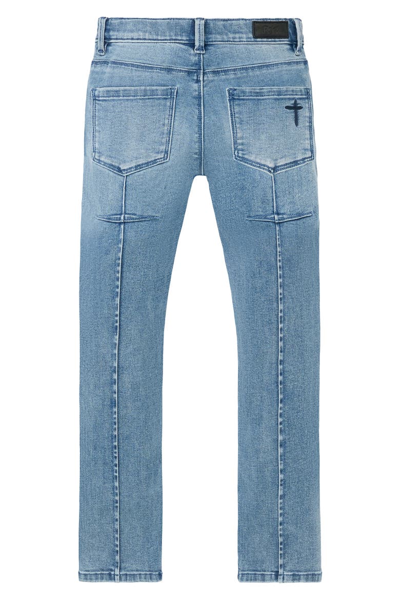 Kids' Carlo Skinny Jeans, Alternate, color, GLACIER BLUE