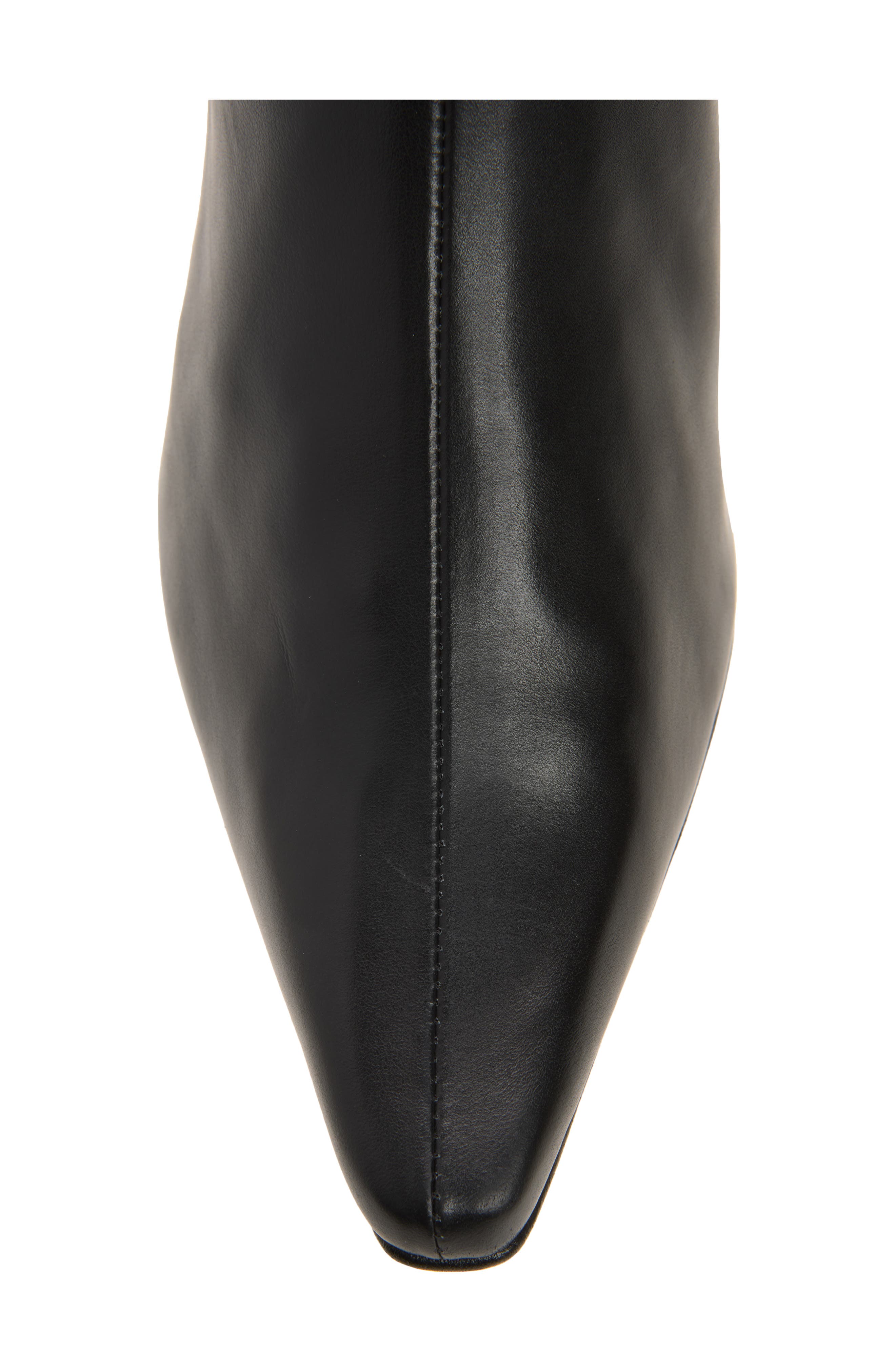 Gema Knee High Kitten Heel Boot, Alternate, color, BLACK