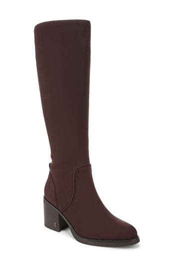 Sam & Libby Iris Knee High Boot In Brown