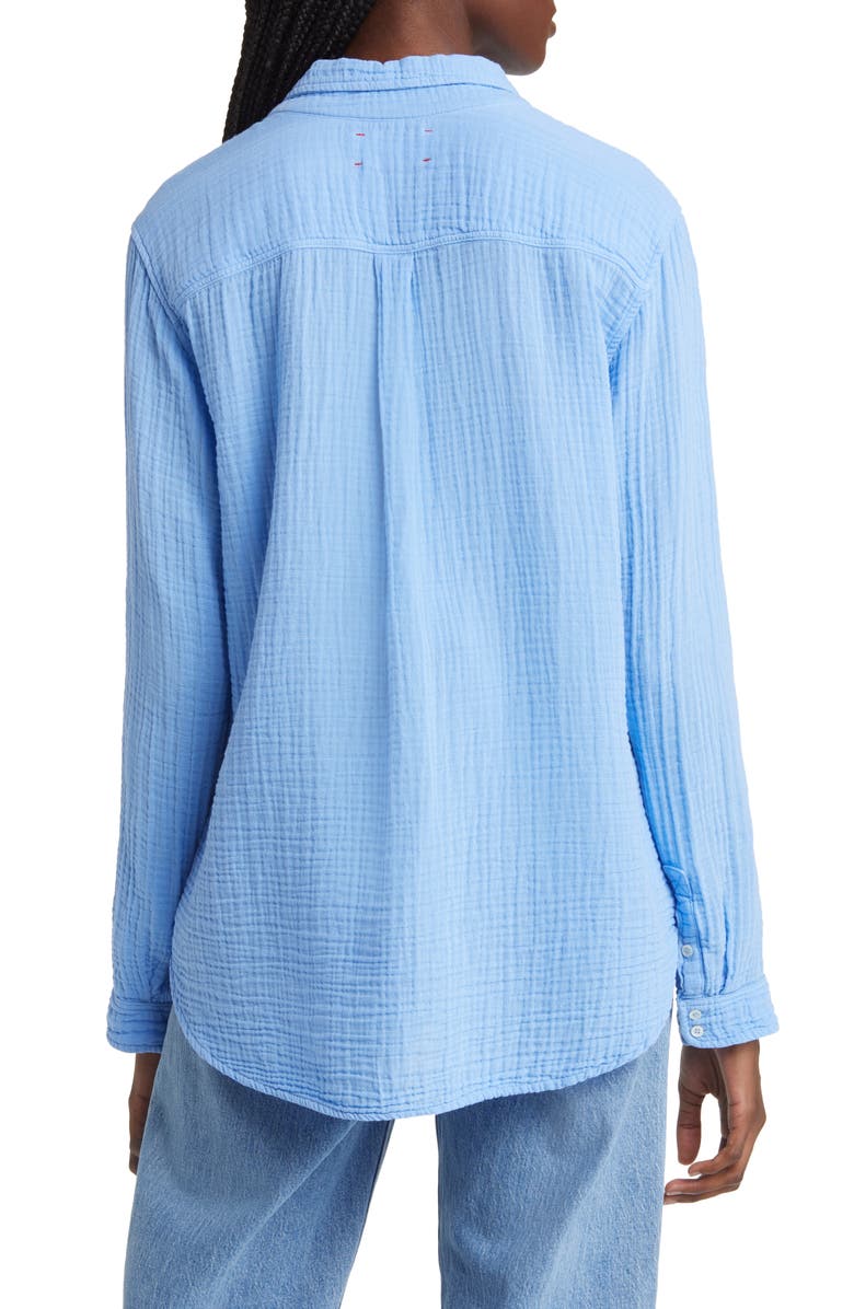XÍRENA Scout Cotton Gauze Shirt, Alternate, color, 