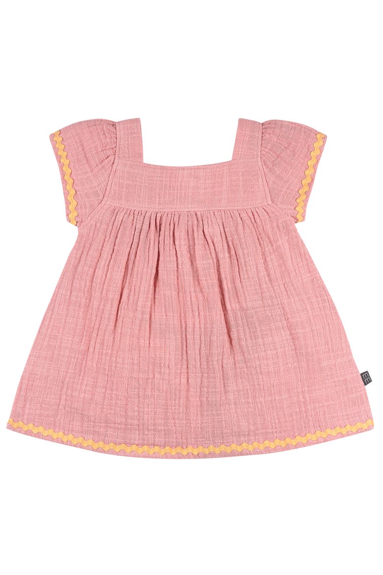 Dress and Diaper Cover, Alternate, color, Rose Elegance