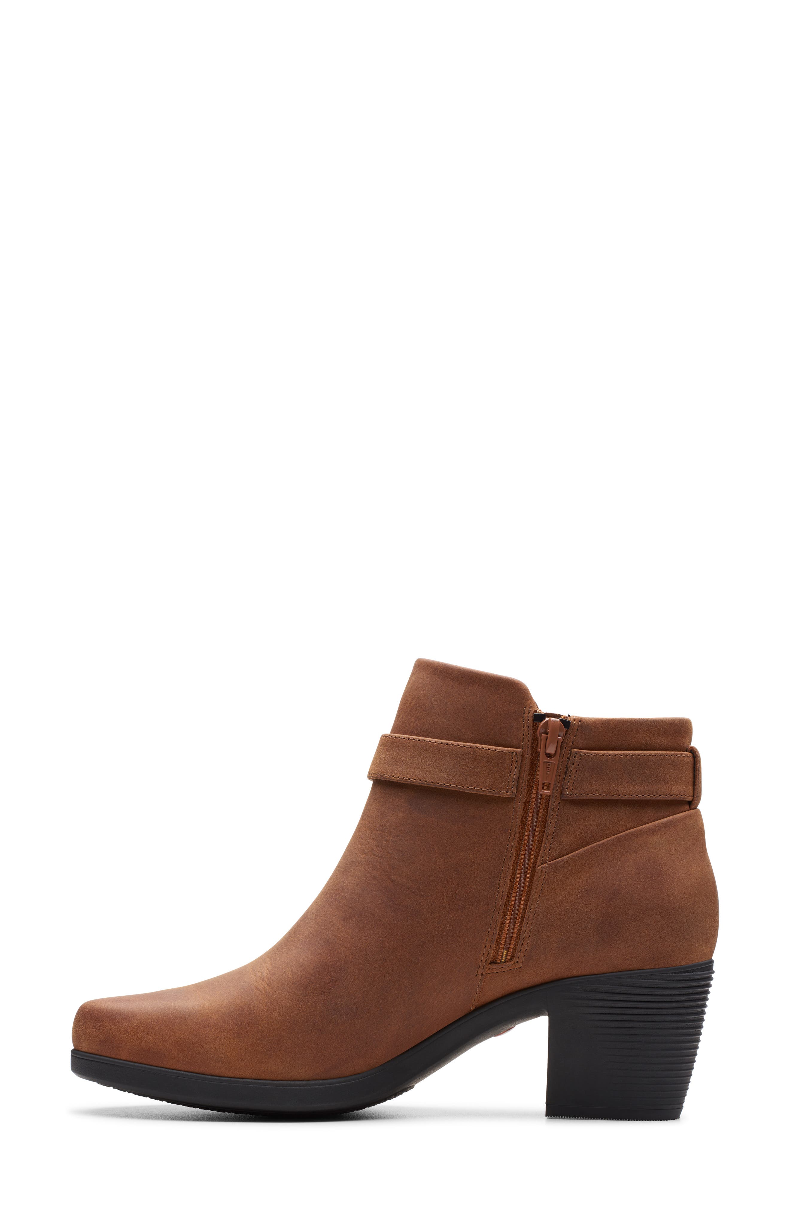 Un Lindel Bootie, Alternate, color, DARK TAN OILY LEATHER