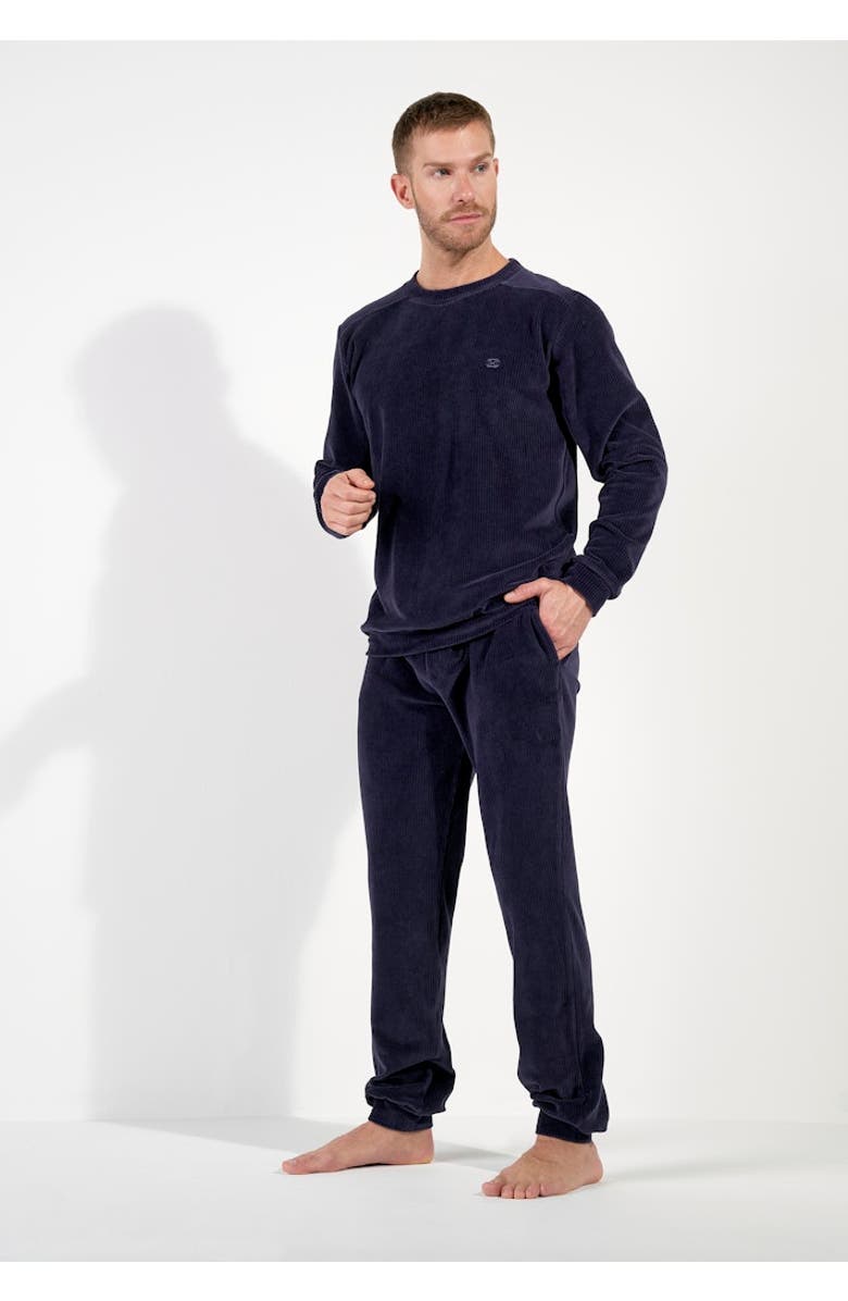 HOM Ronnie Homewear, Alternate, color, Navy