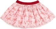 Sweet Wink Candy Cane Bow Printed Christmas Tutu