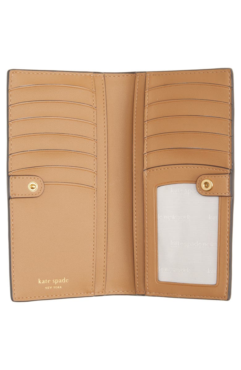 Kate Spade New York slim bifold wallet, Alternate, color, 