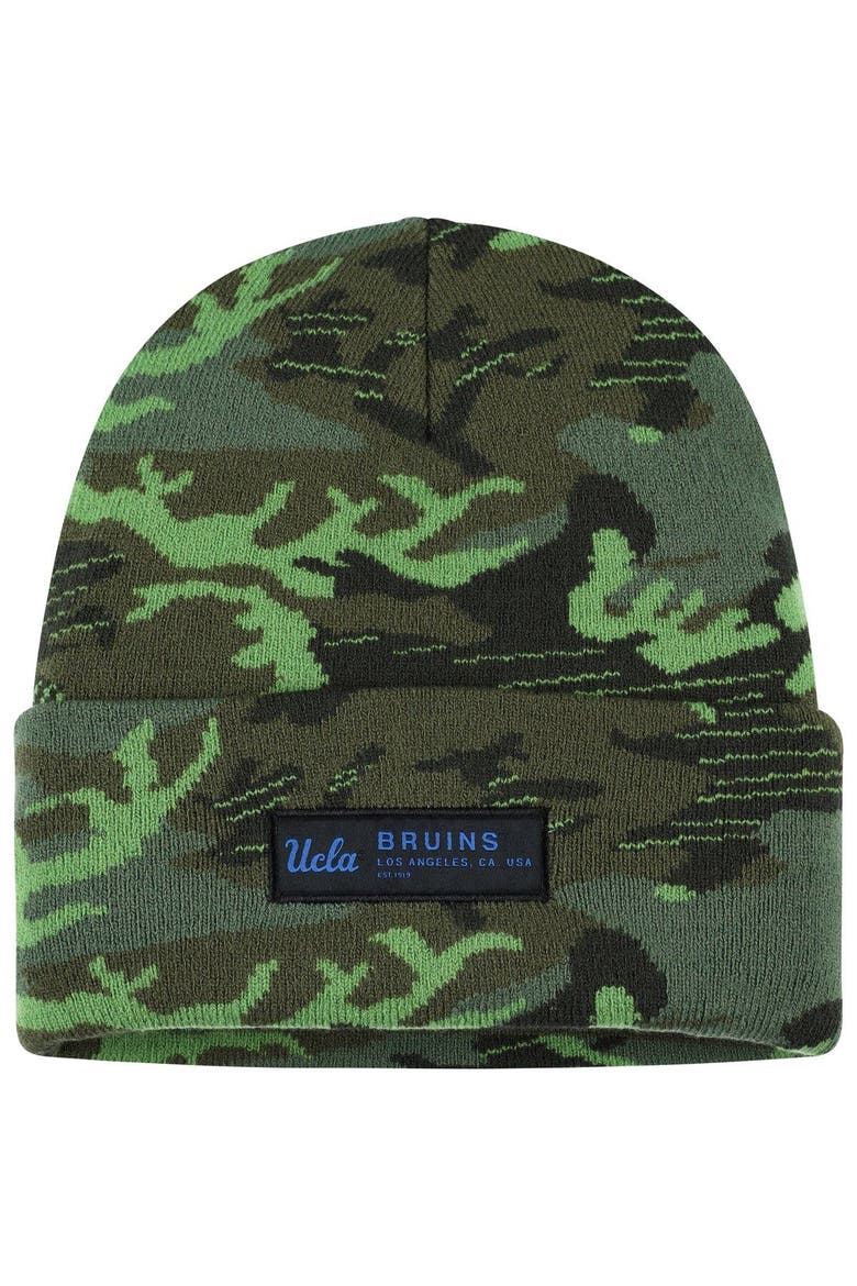 Men's Jordan Brand Camo UCLA Bruins Veterans Day Cuffed Knit Hat, Main, color, Camo