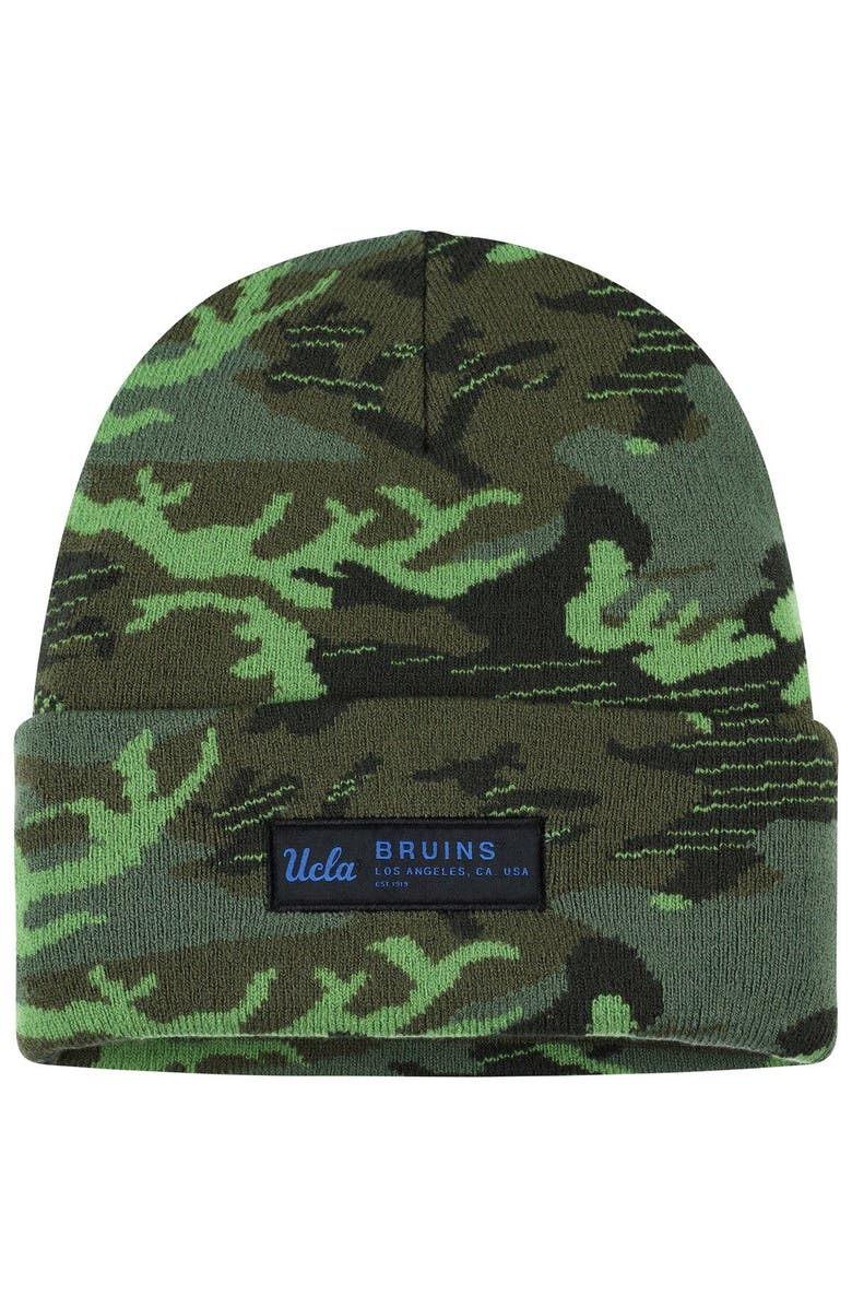 Jordan Brand Men's Jordan Brand Camo UCLA Bruins Veterans Day Cuffed Knit Hat, Main, color, Camo