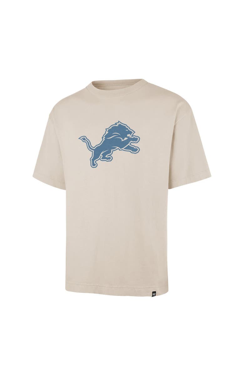 '47 Men's '47 Tan Detroit Lions Bouldering Imprint Ravine Foundation T-Shirt, Alternate, color, Tan