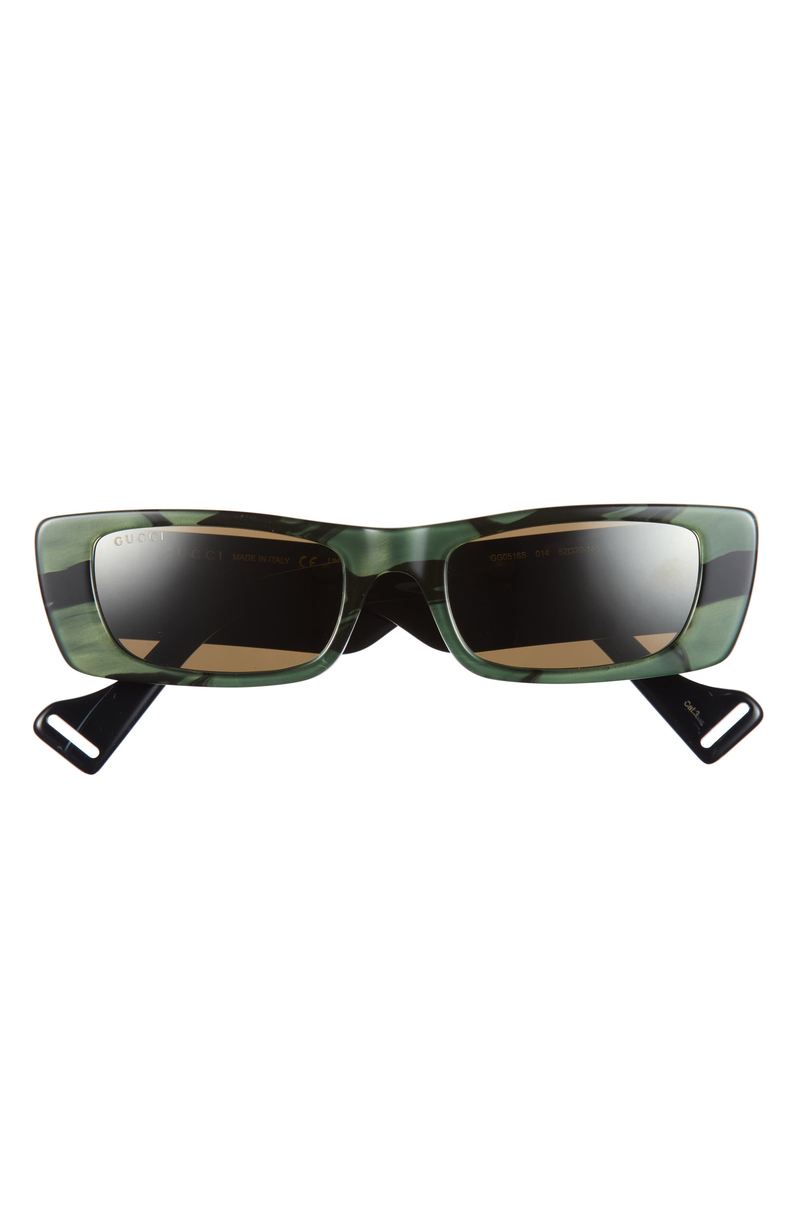 52mm Square Sunglasses