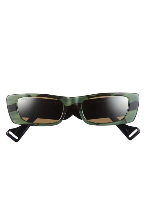 52mm Square Sunglasses