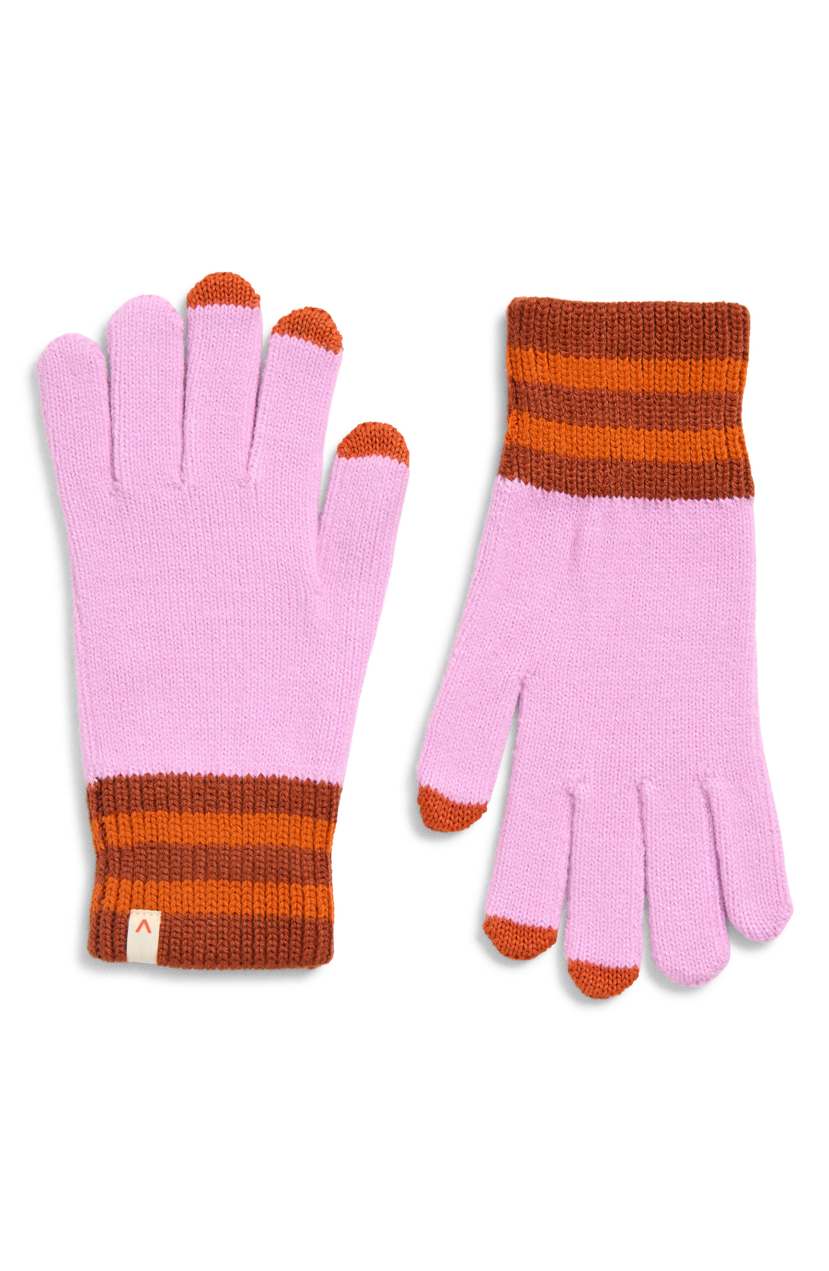 verloop Sport Cuff Touchscreen Gloves in Lilac 