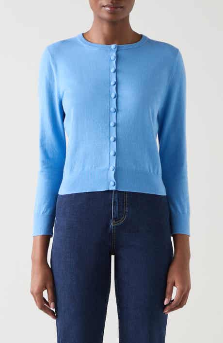 Lottie Fine Cotton & Wool Cardigan