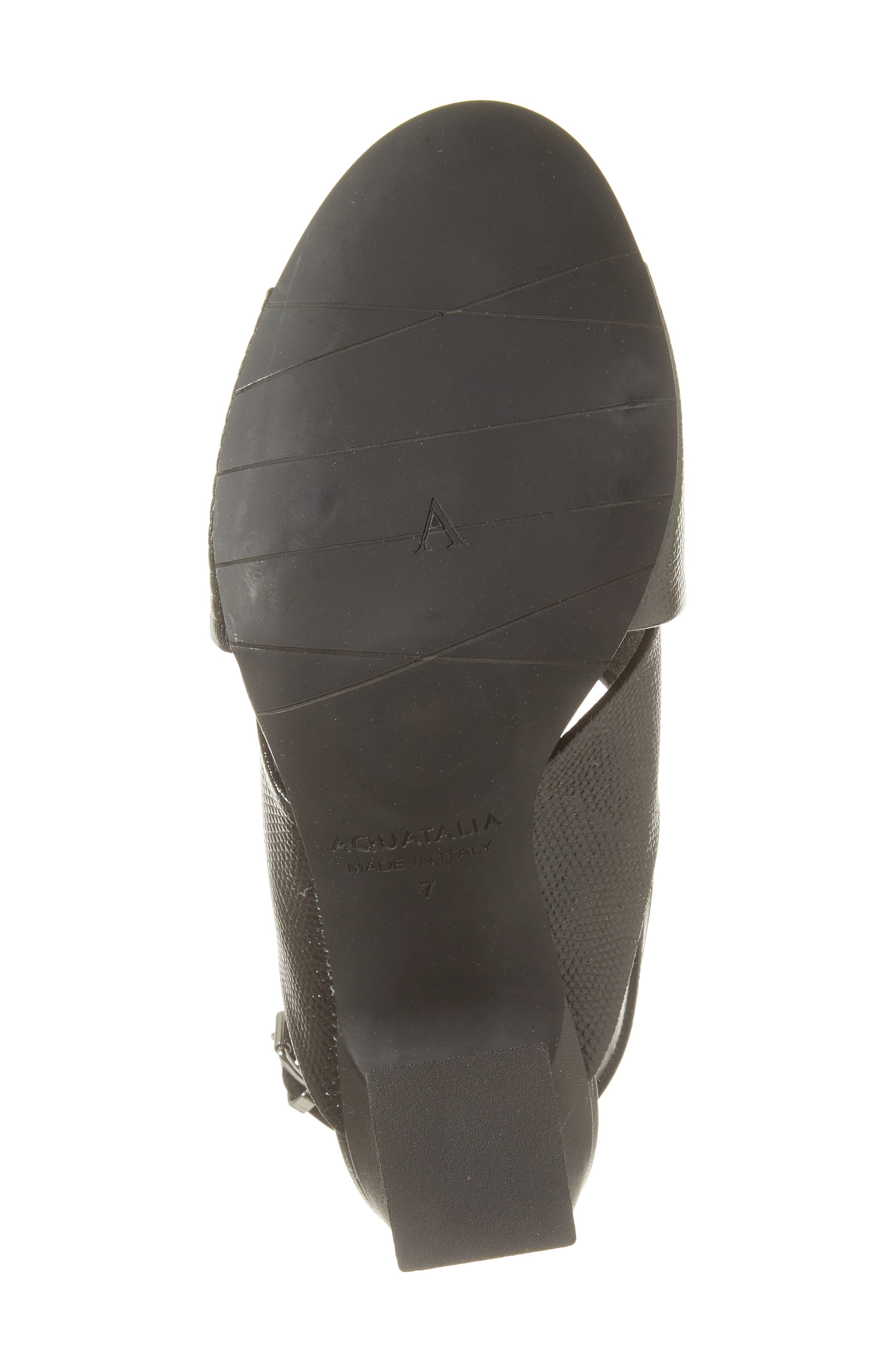 Aquatalia Catarina Embossed Leather Slingback Sandal, Alternate, color, 