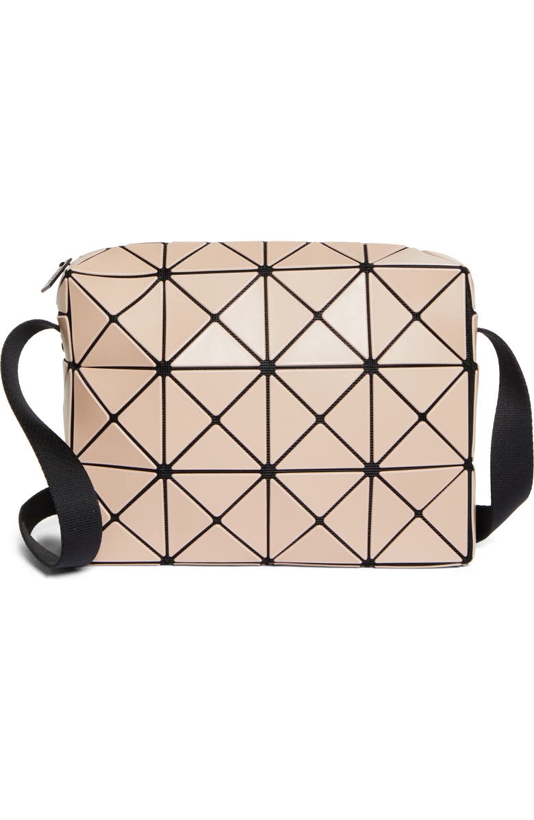 Bao Bao Issey Miyake Cuboid Crossbody Bag, Main, color, Beige