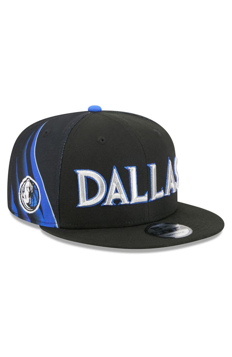 New Era Men's New Era Black Dallas Mavericks 2025/26 City Edition 9FIFTY Snapback Hat, Main, color, Black