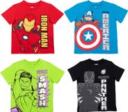 Marvel Avengers Short Sleeve T-Shirt Multipack
