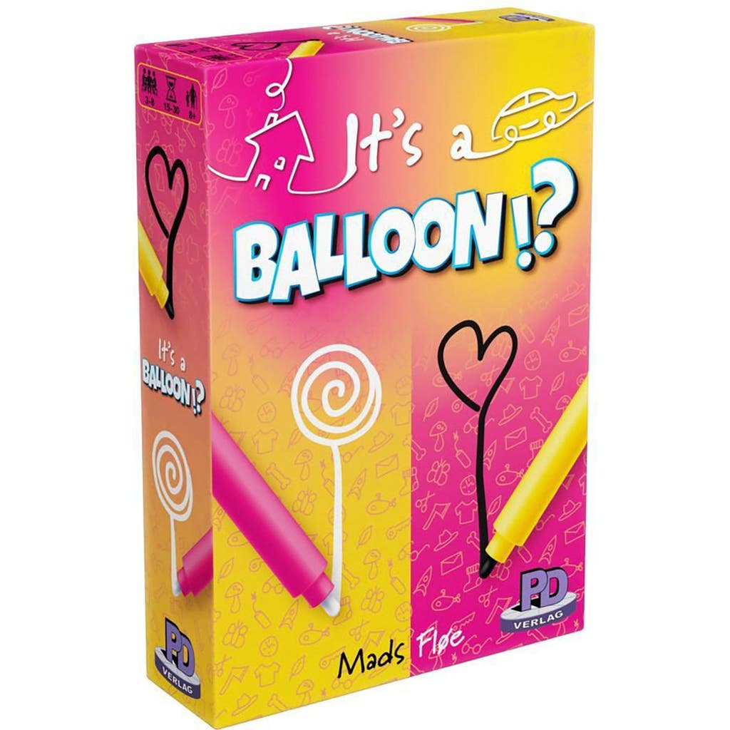 Rio Grande Games It'S A Balloon Word Guessing Drawing Game For Parties And Families, Ages 8+ in Multicolored  product
