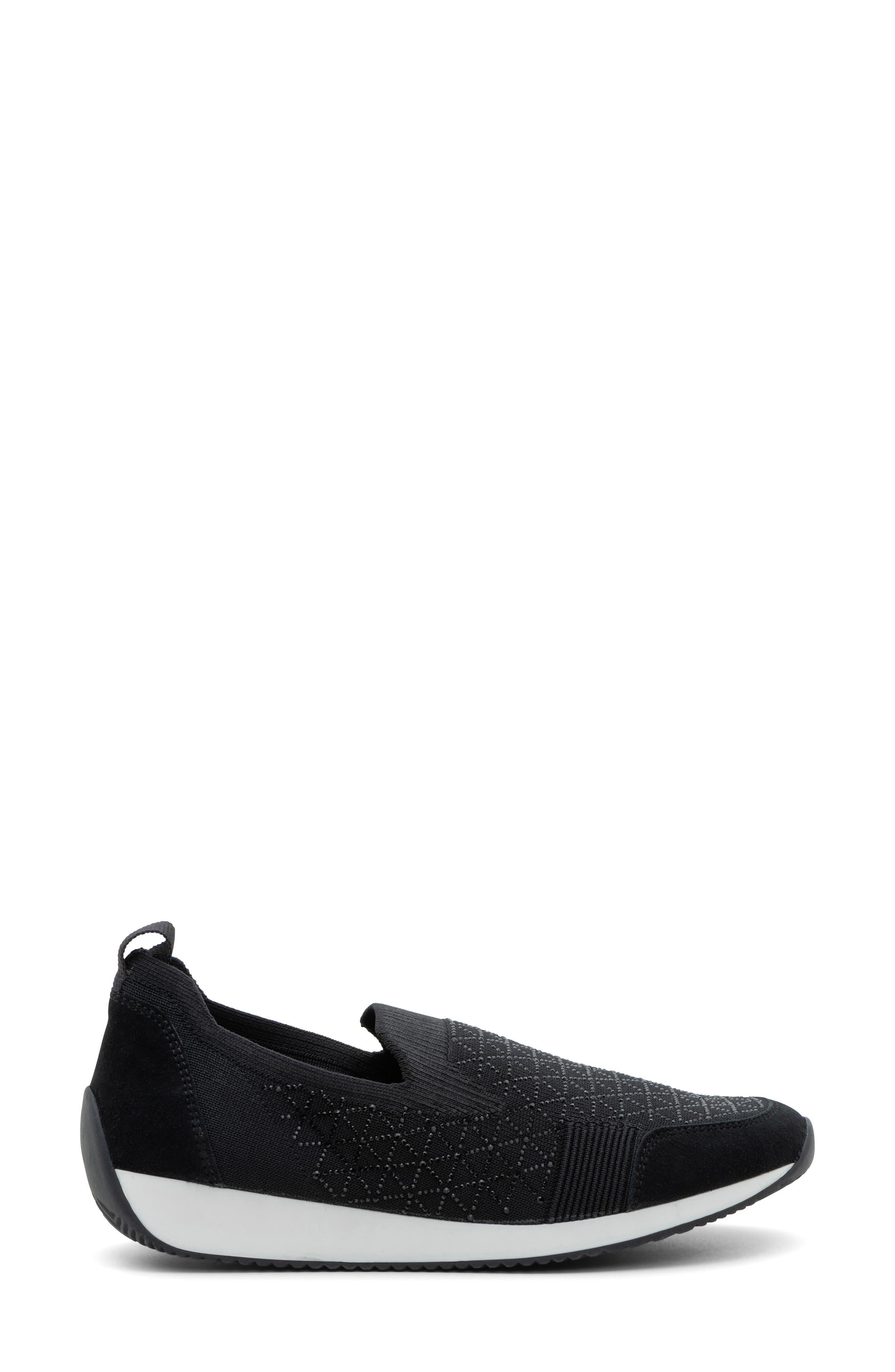 ara Layton 3 Slip-On Shoe, Alternate, color, Black