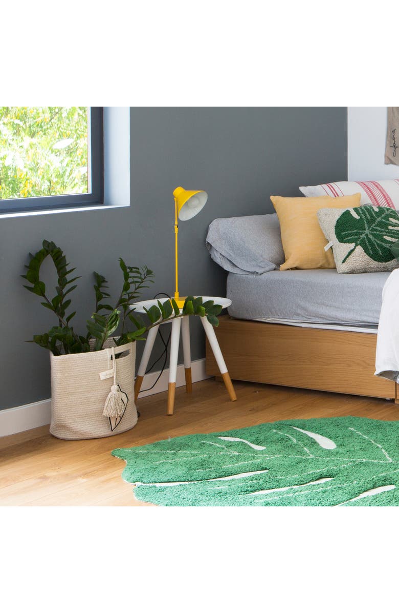 Lorena Canals Basket Leaf Natural, Alternate, color, Natural