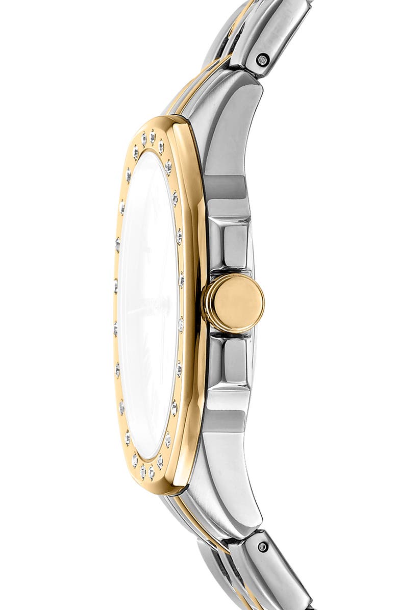 GEVRIL Two-Tone Bracelet Watch, Alternate, color,