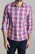 UNTUCKit Rafferty Wrinkle Free Cotton Button-Up Shirt