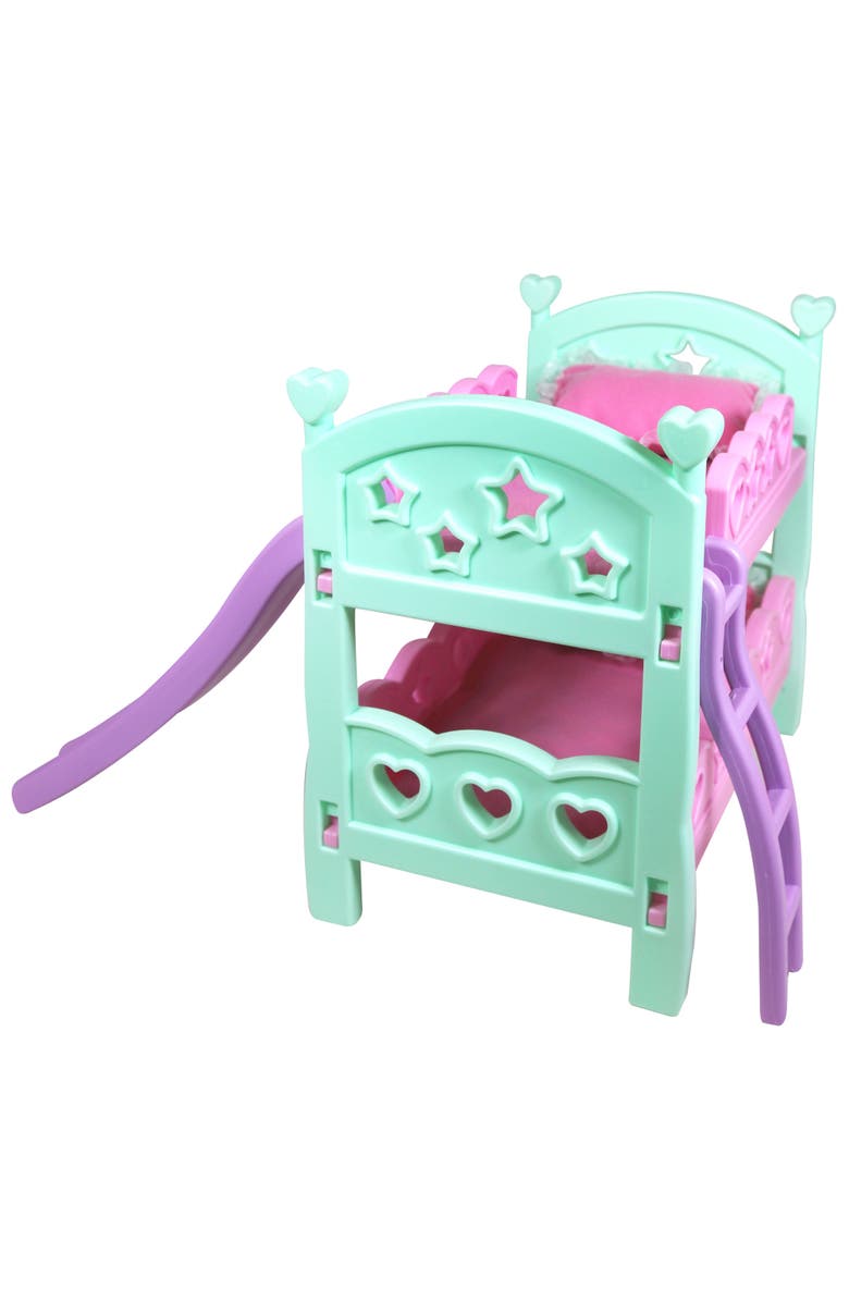 Lissi 12 Inch Doll Set, 3 Piece Toddler Playset, Alternate, color, Multicolored