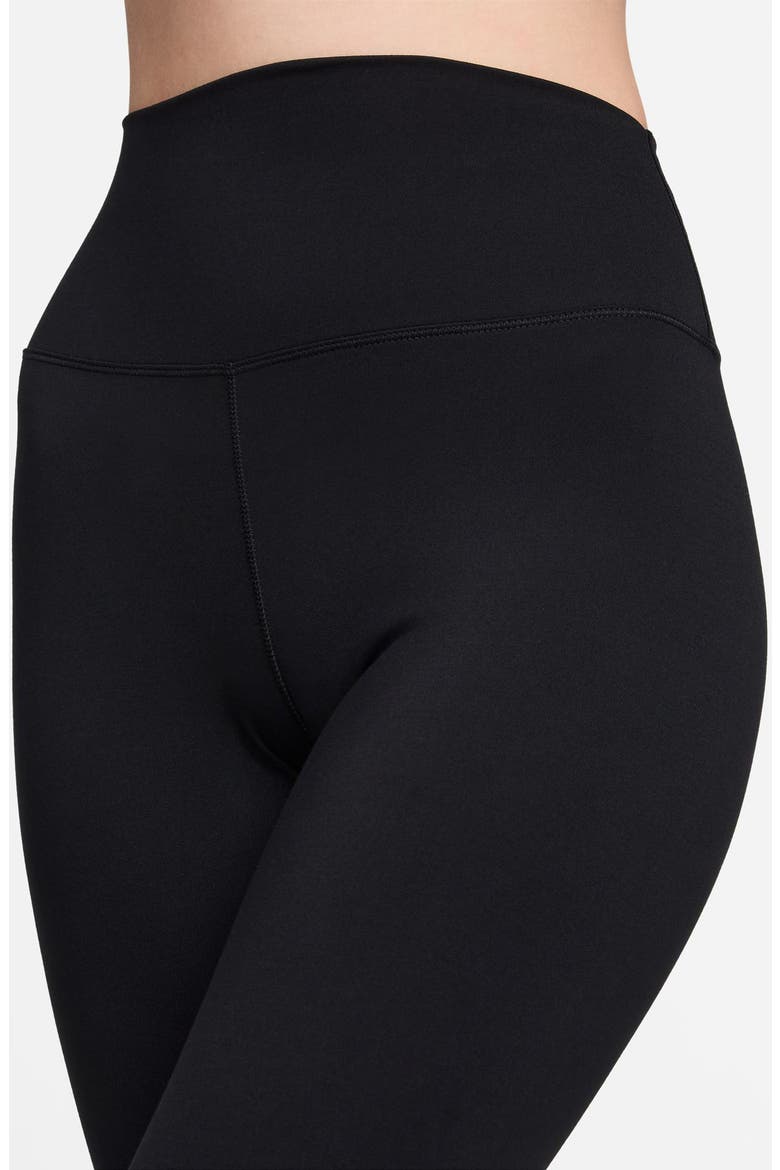 One Dri-FIT High Waist Capri Leggings, Alternate, color, BLACK