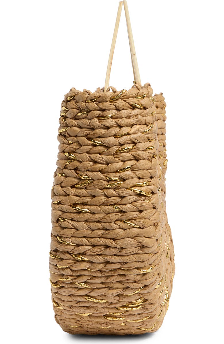 ALESSIA BIANCHI Triangle Handle East/West Tote Bag, Alternate, color, Taupe